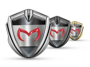 Mazda Emblem Auto Abzeichen Robustes Stilvolles Metall